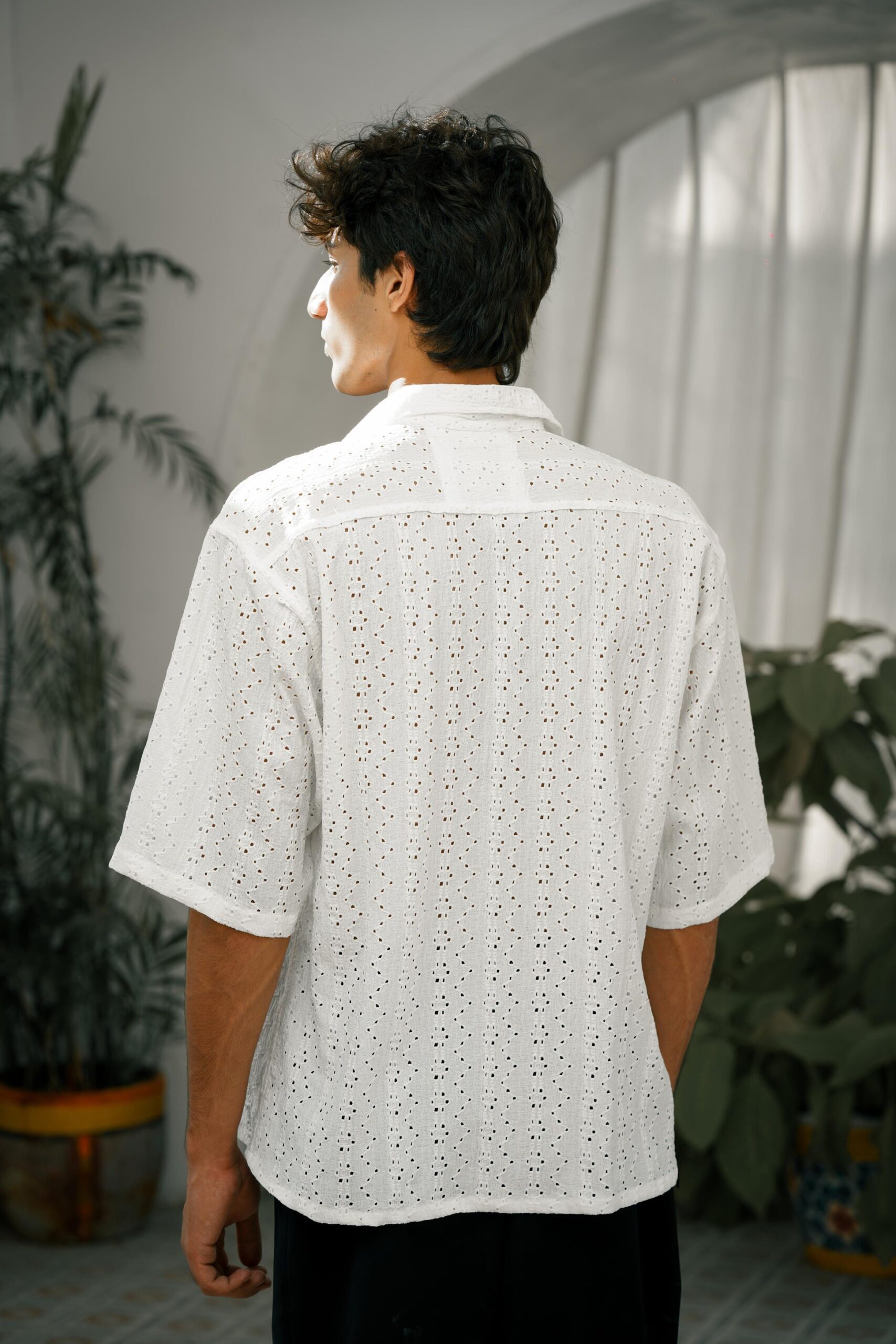 EDEN WHITE OVERSIZED SHIRT