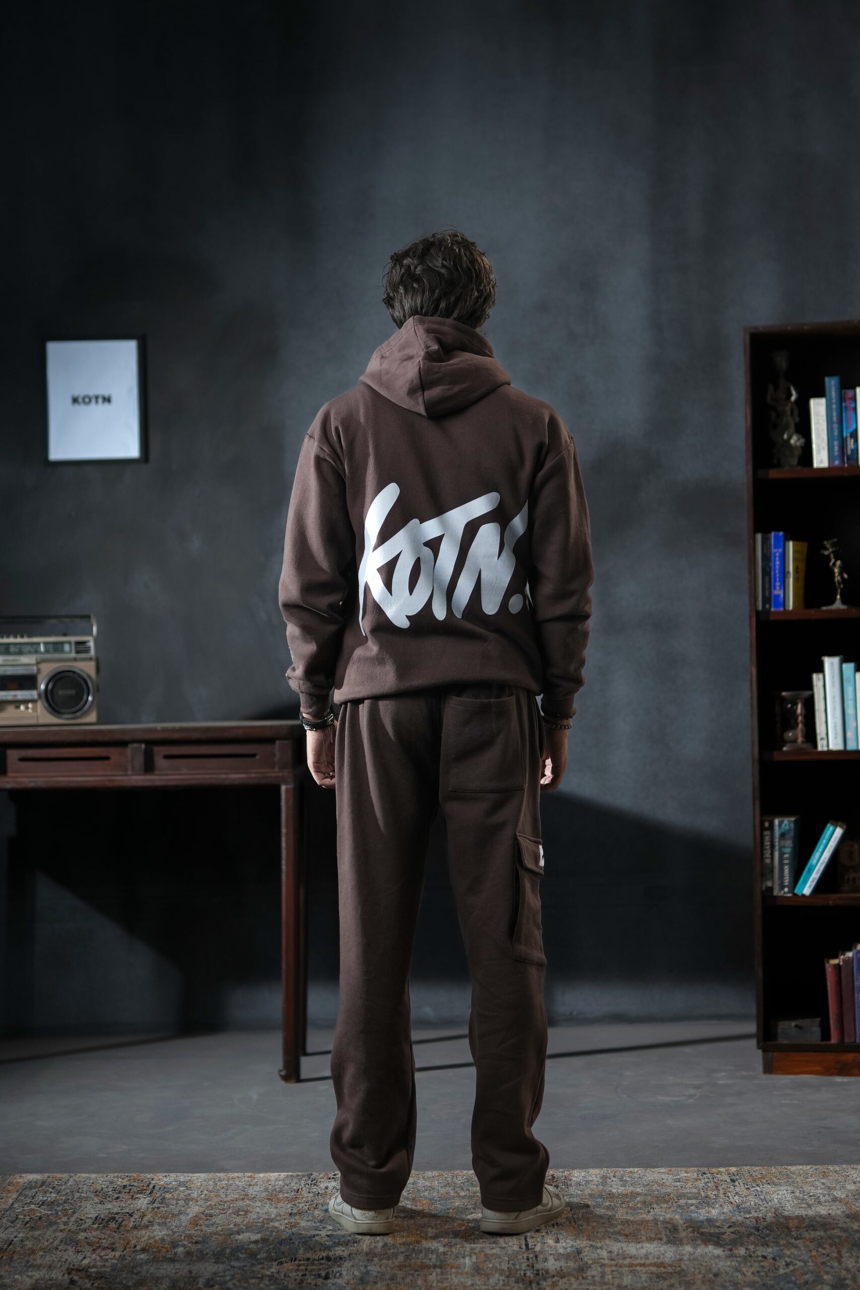 KOTN Signature Graffiti Back-Print Tracksuit