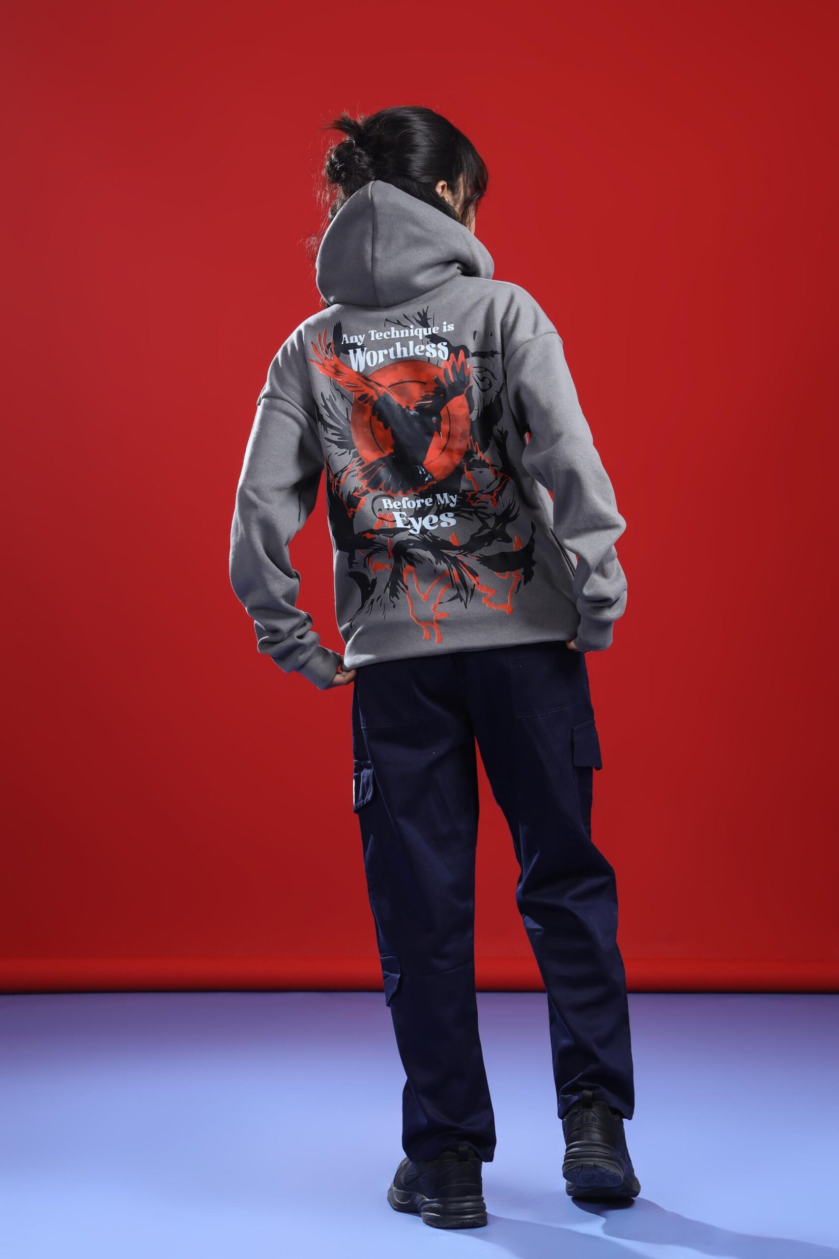 BEFORE MY EYES OVERSIZED HOODIE