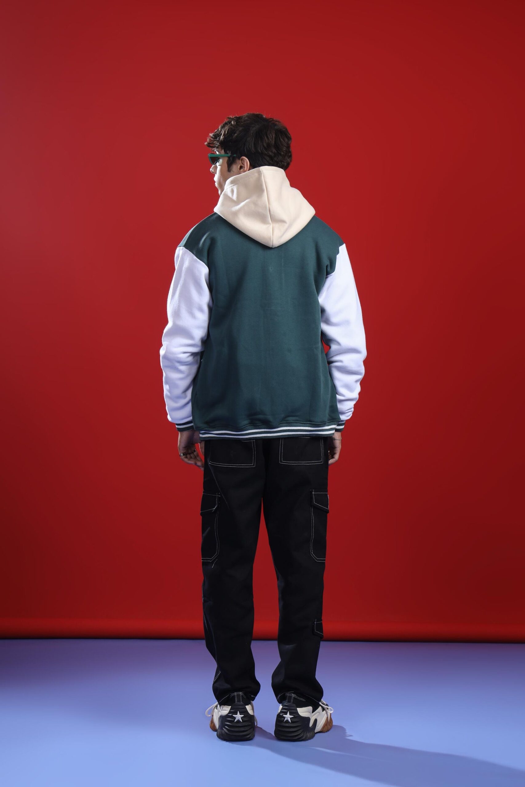GREEN VARSITY JACKET