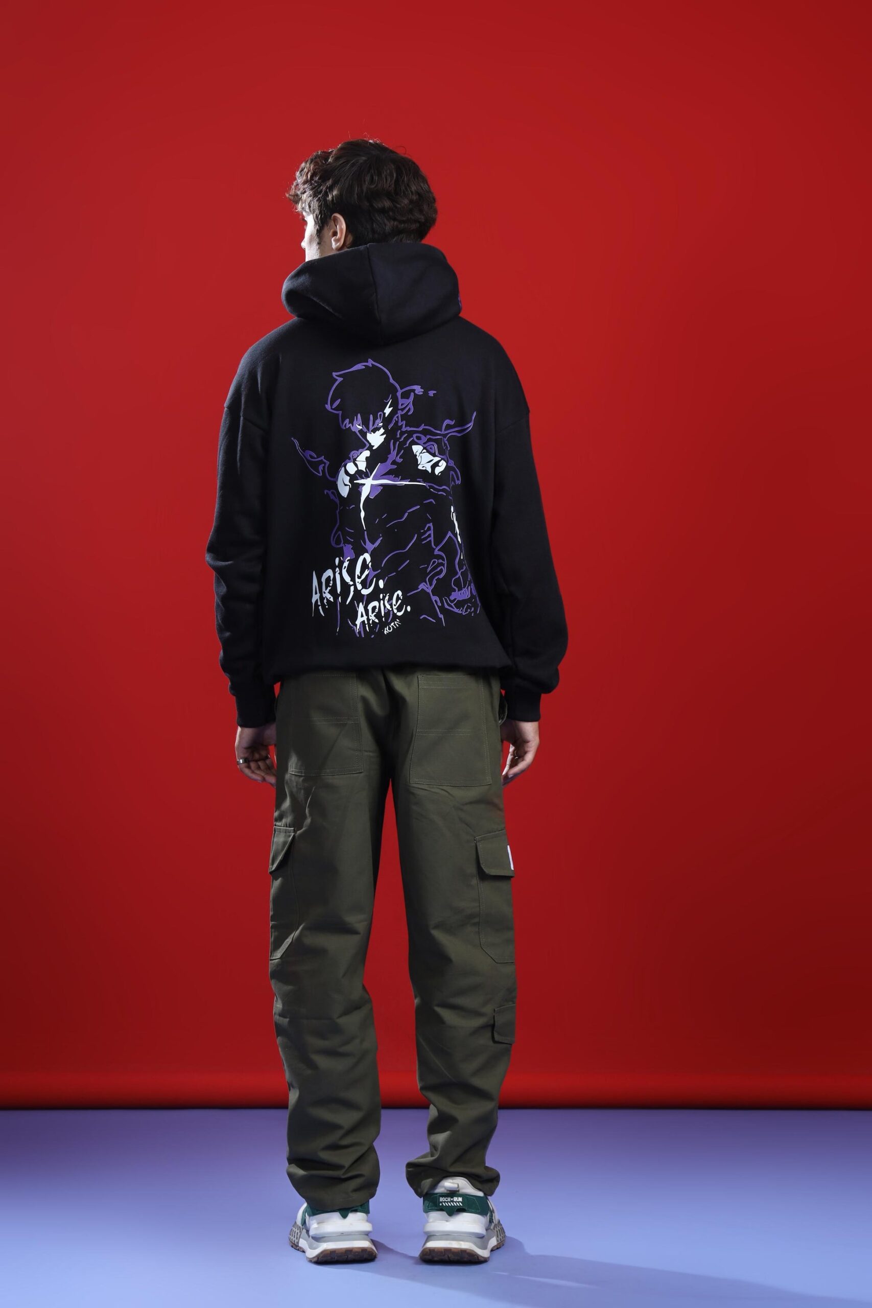 SHADOW MONARCH OVERSIZED HOODIE