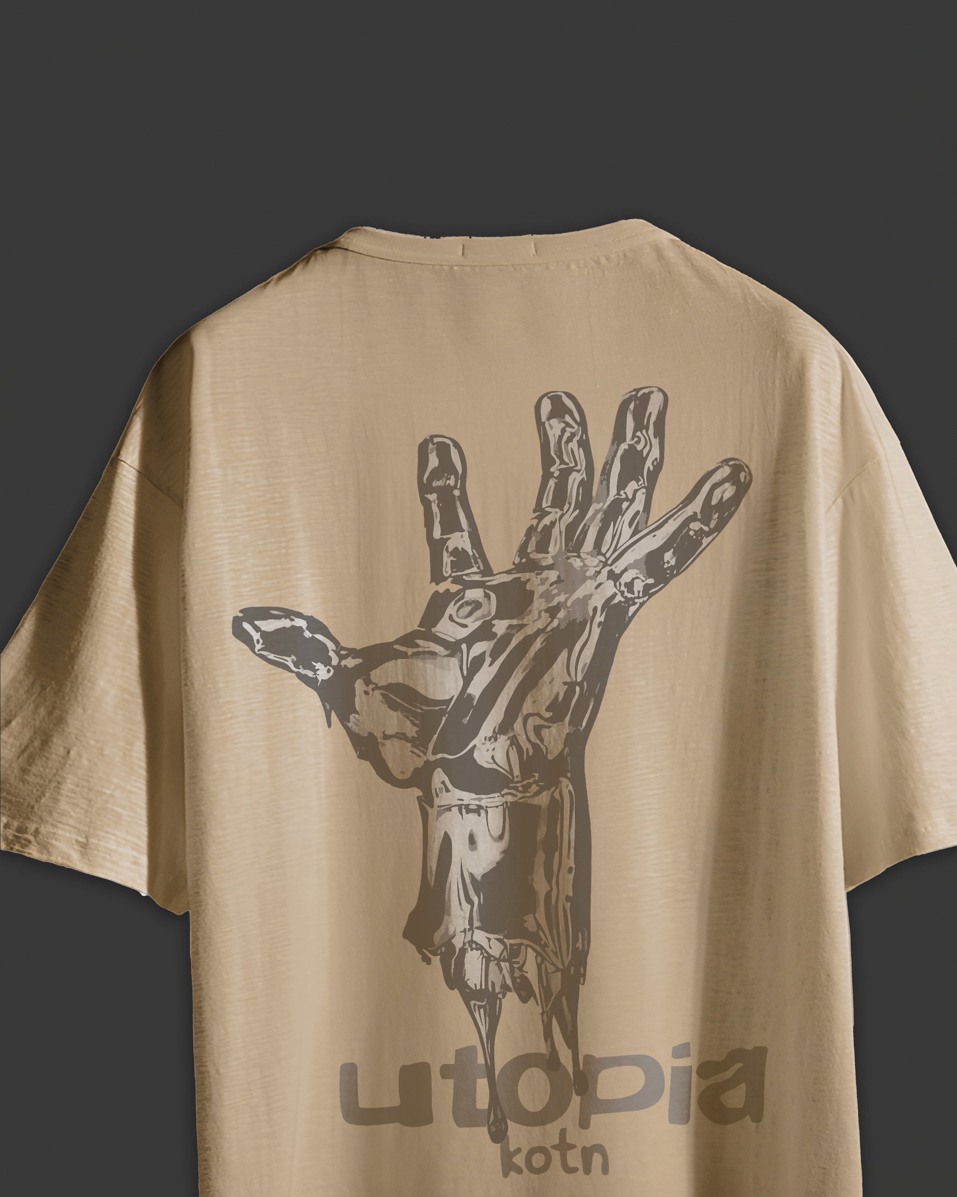 UTOPIA - NEED THE WORLD OVERSIZED T-SHIRT Hover