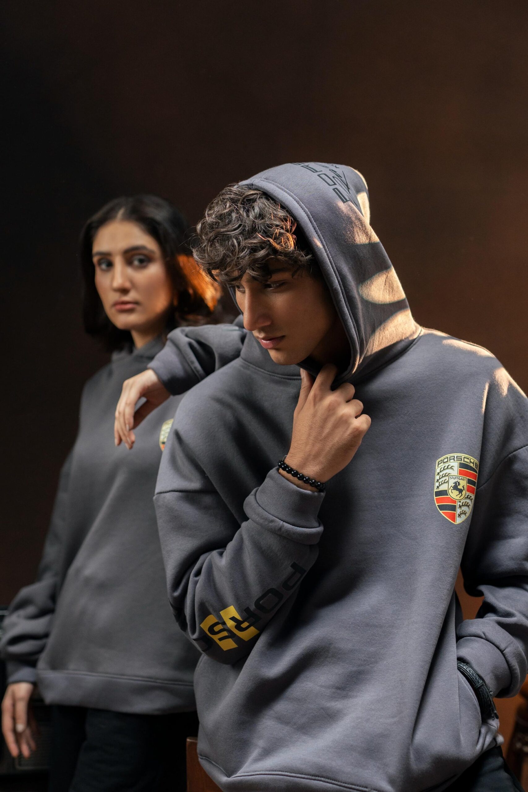 PORSCHE OVERSIZED HOODIE Hover