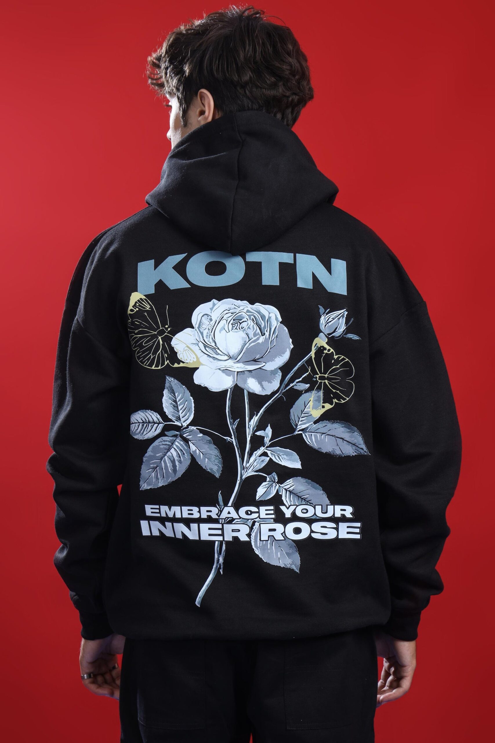 EMBRACE YOUR INNER ROSE OVERSIZED HOODIE Hover