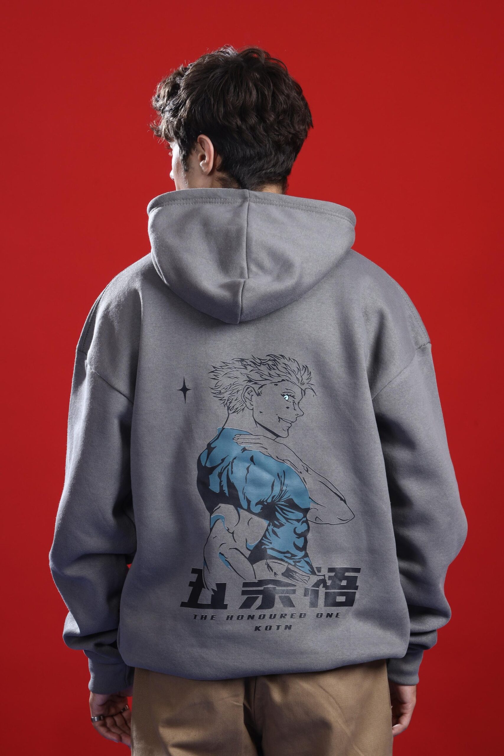 GOJO SATORU OVERSIZED HOODIE Hover