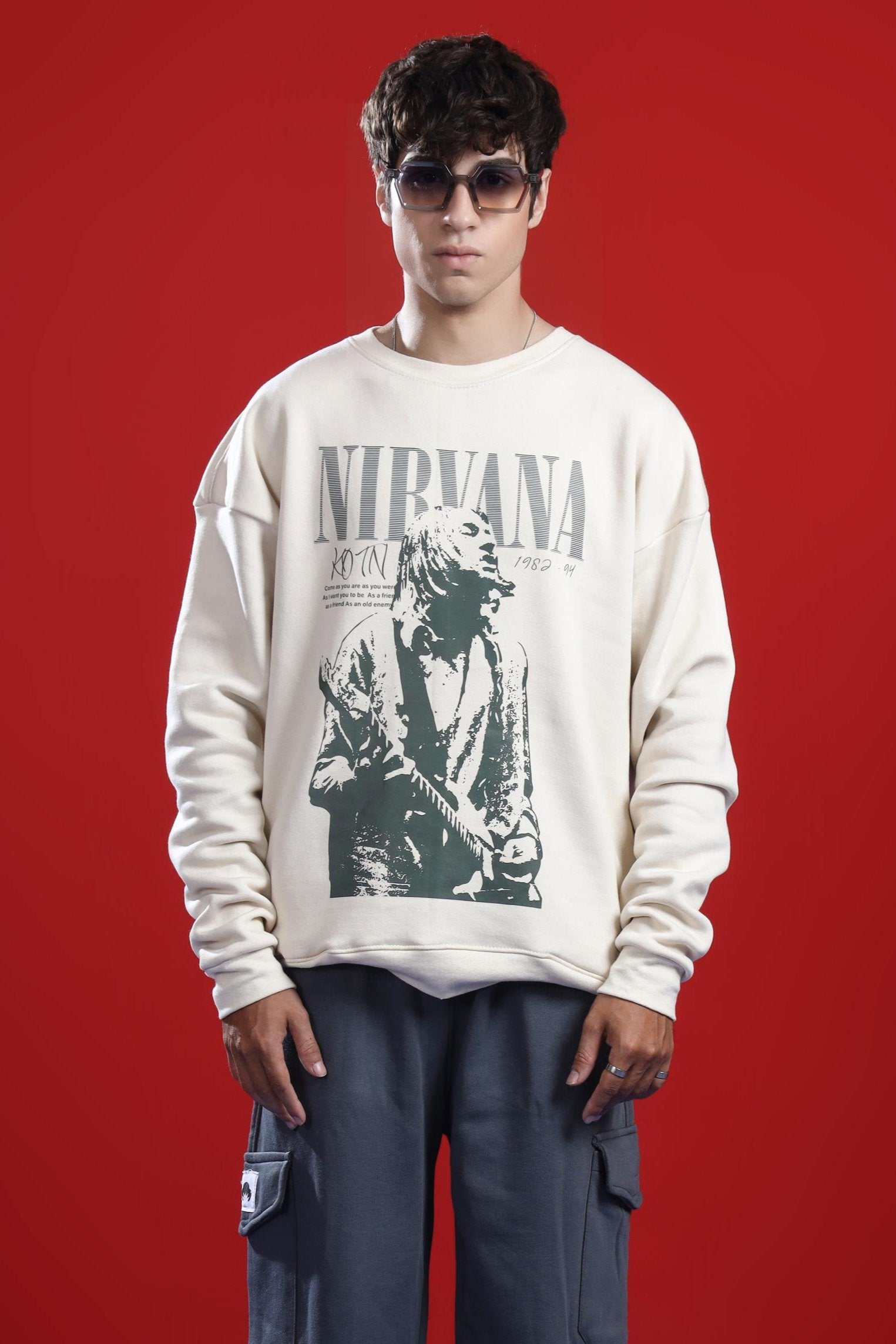 NIRVANA OVERSIZED SWEATSHIRT Hover