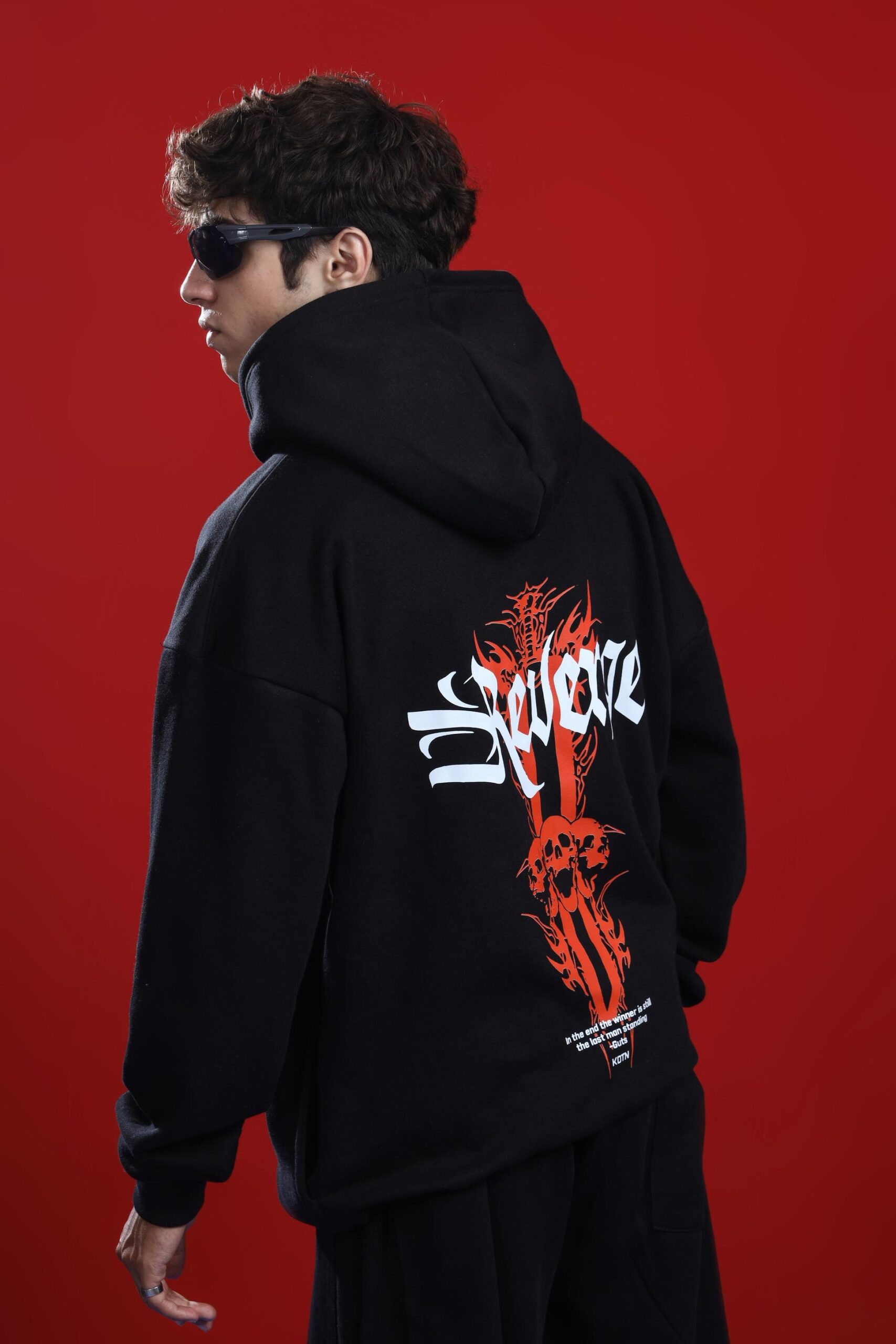 REVENGE OVERSIZED HOODIE Hover