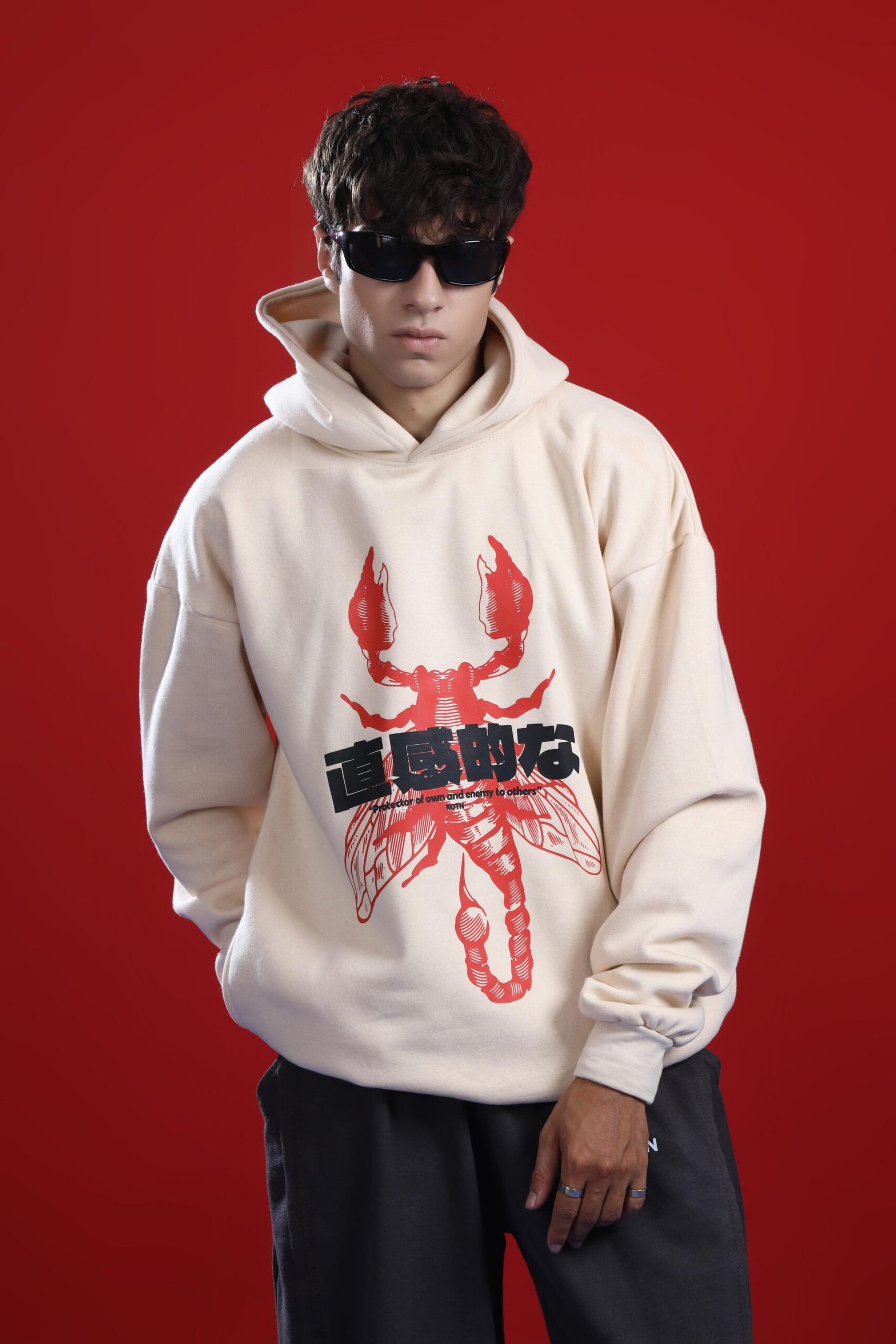 SCORPION OVERSIZED HOODIE Hover