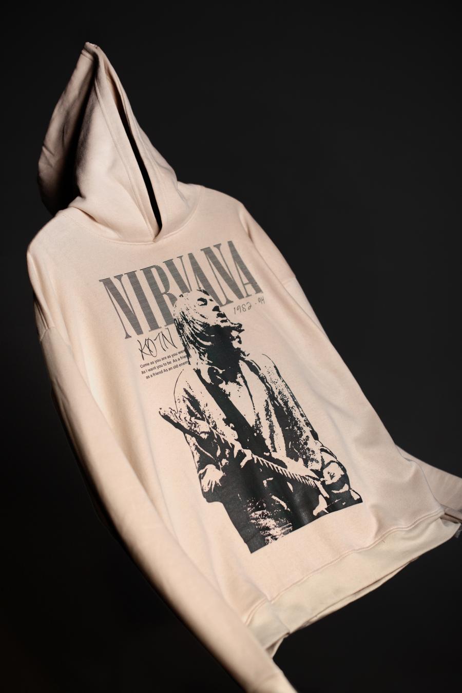 NIRVANA OVERSIZED HOODIE Hover