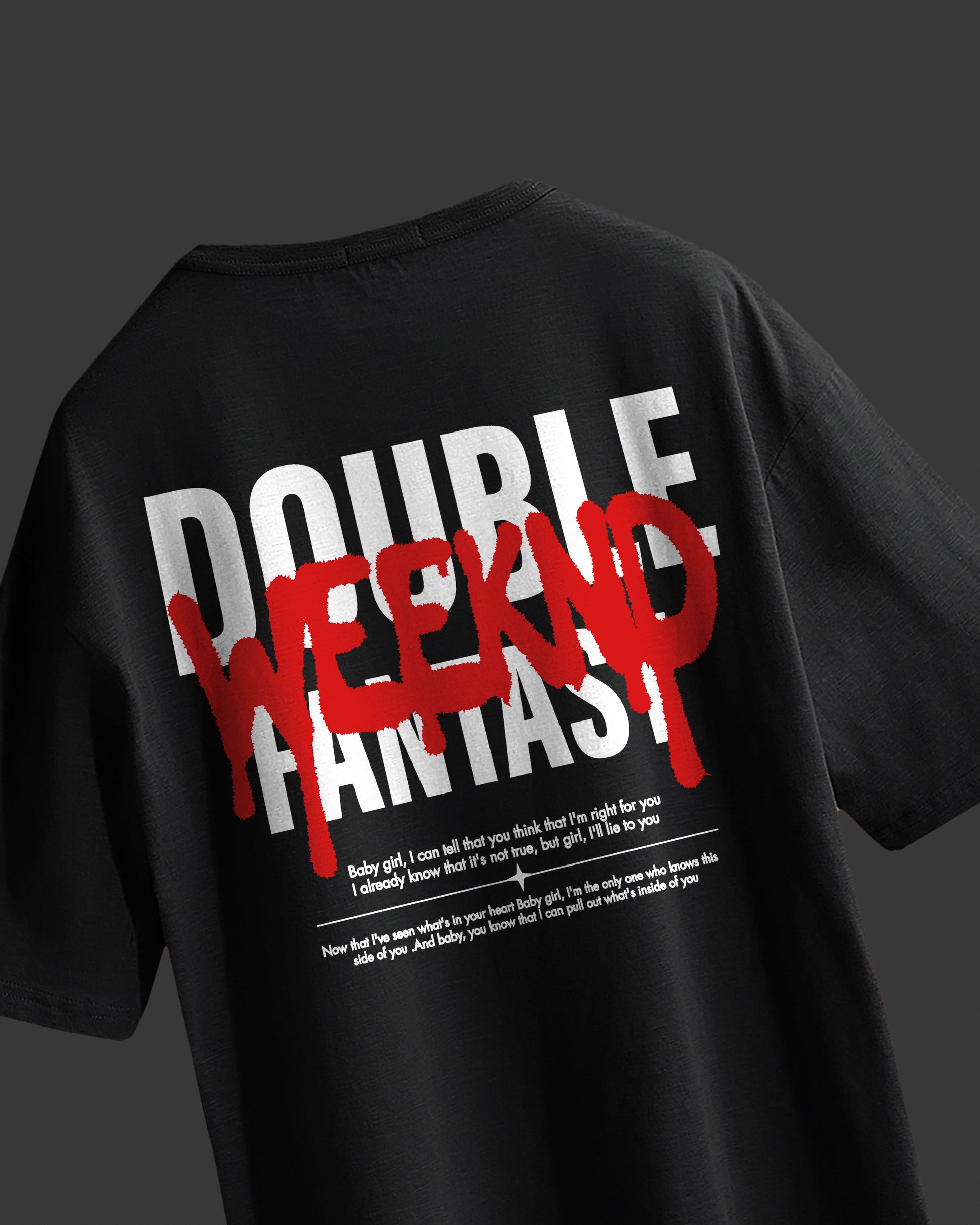 DOUBLE WEEKEND OVERSIZED T-SHIRT Hover