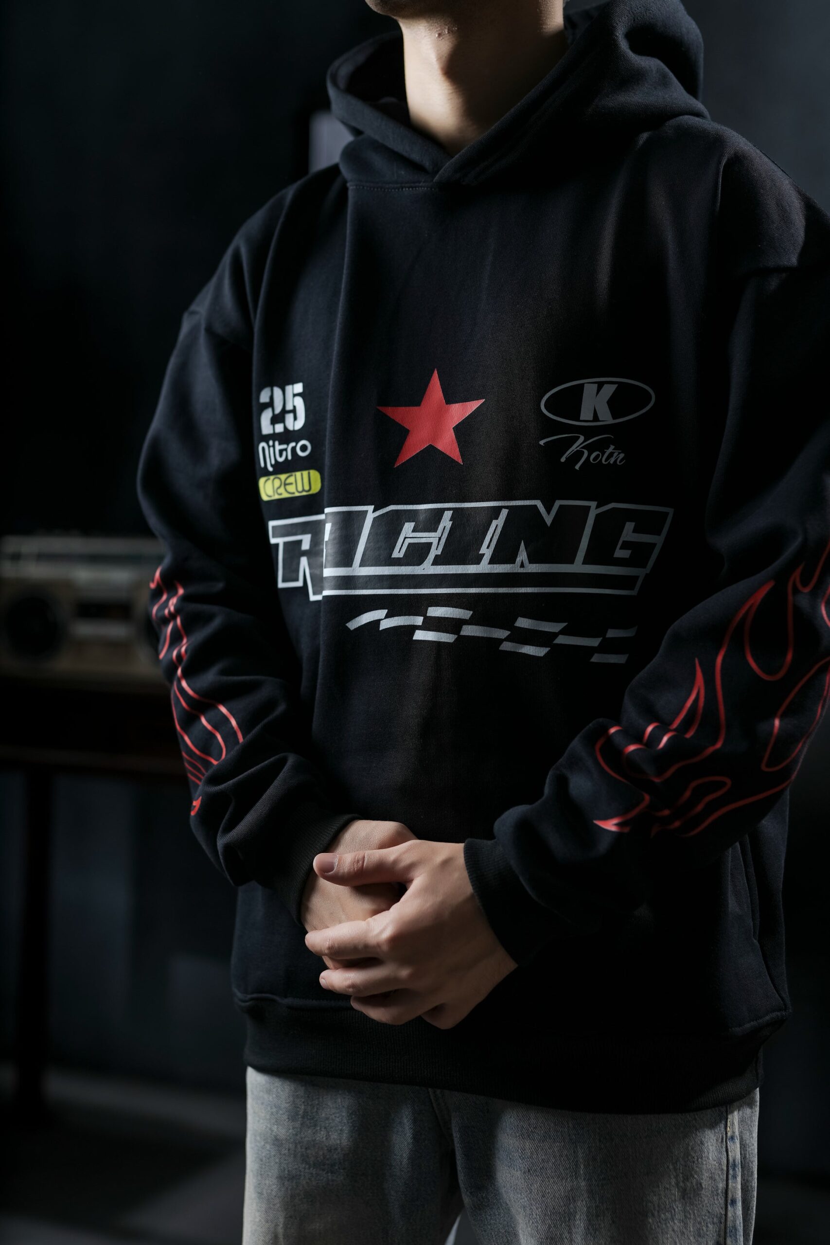KOTN RACING OVERSIZED HOODIE Hover