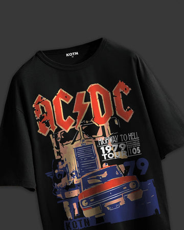 HIGHWAY TO HELL OVERSIZED T-SHIRT Hover